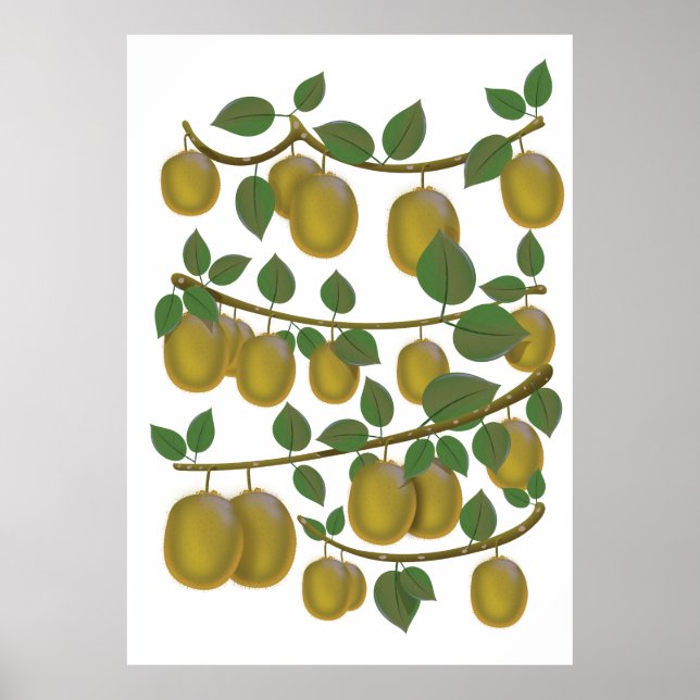 Kiwi Frukt Poster (Framsidan)