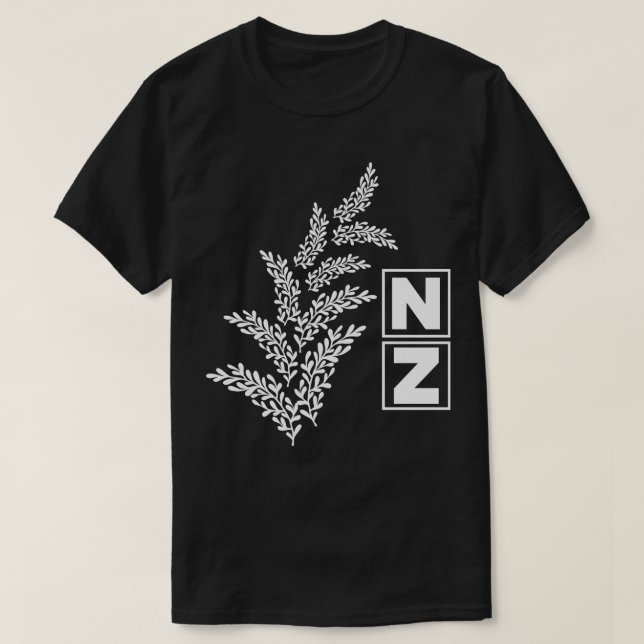Kiwi Gift NZ Nya Zeeland T Shirt (Design framsida)