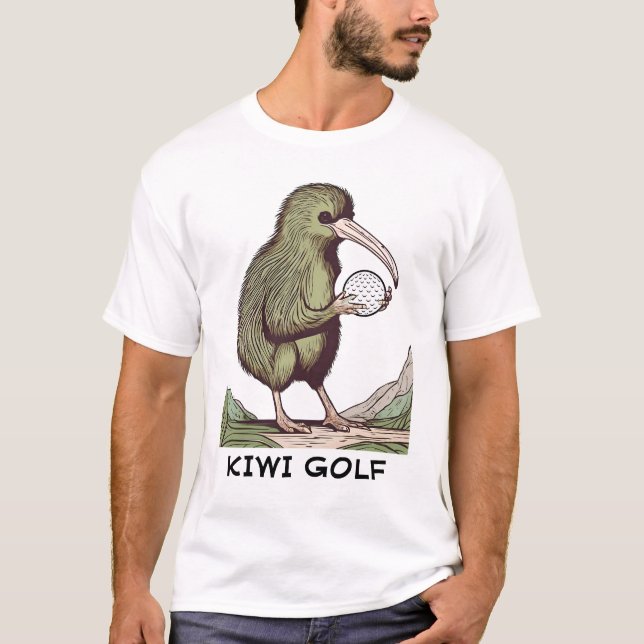 Kiwi Golf T-shirt (Framsida)