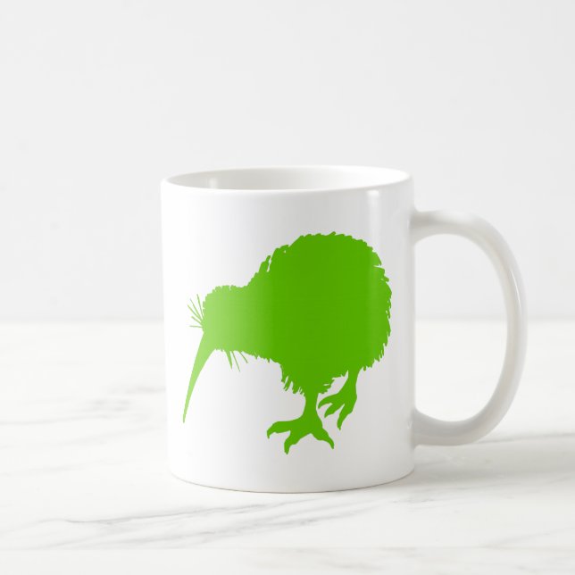 Kiwi Grönt Bird Kaffemugg (Höger)