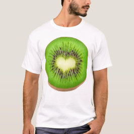 Kiwi hjärta t shirt