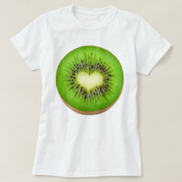 Kiwi hjärta t shirt