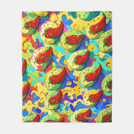 Kiwi Inferno - Ananassaimperiet Fleecefilt