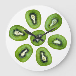 Kiwi Mönster Stor Klocka