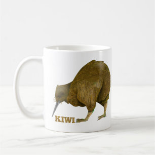 Kiwi N.Z. Bird Kaffemugg