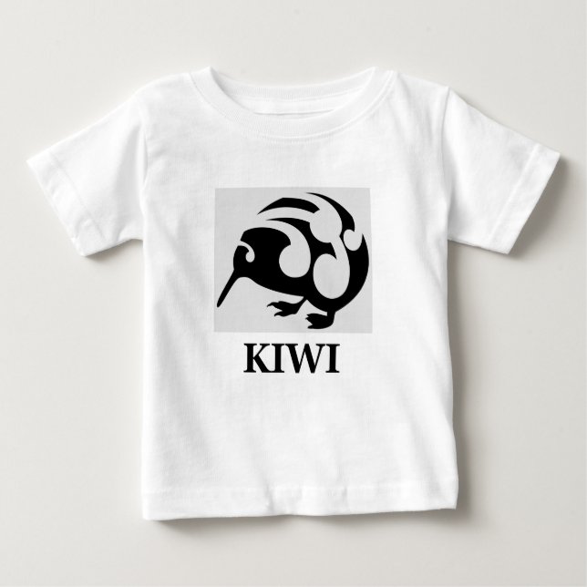 KIWI New Zealand Bird shirt Tee (Framsida)