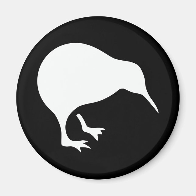 Kiwi New Zealand emblem Magnet (Framsidan)