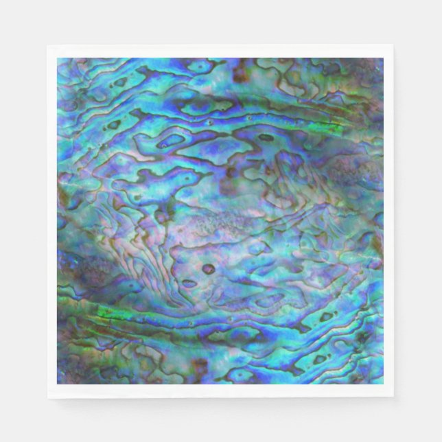 KIWI NEW ZEALAND PAUA NAPKIN PAPPERSSERVETT (Framsidan)