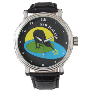 Kiwi - Nya Zeeland Bird & Bro Mode (bevakning) Armbandsur