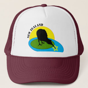 Kiwi - Nya Zeeland Bird & Bro Mode/Truckerkeps Keps