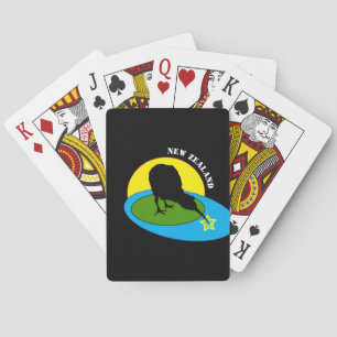 Kiwi - Nya Zeeland Bird & Bro-resor (spel) Casinokort