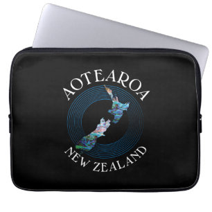 KIWI NYA ZEELAND PAUA DATORSKÅP LAPTOP FODRAL