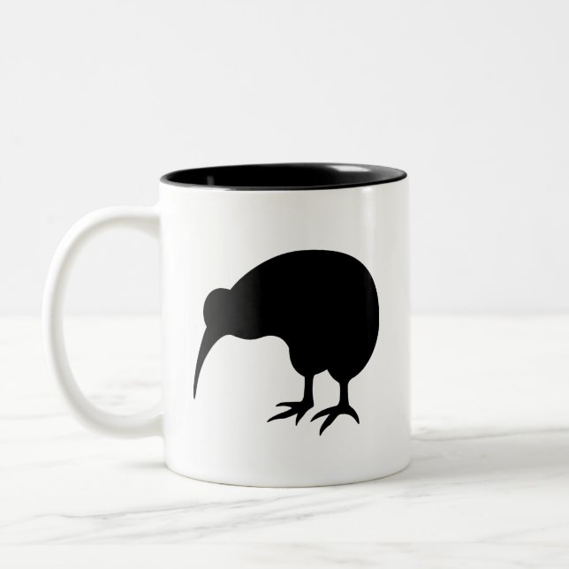 "Kiwi" Pictogrammugg Två-Tonad Mugg (Vänster)