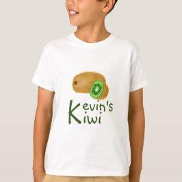 Kiwi-positiv design med inledande "K" T Shirt