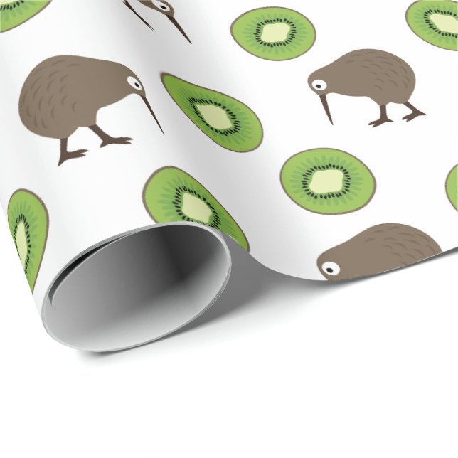 Kiwi Presentpapper (Rullad Hörn)