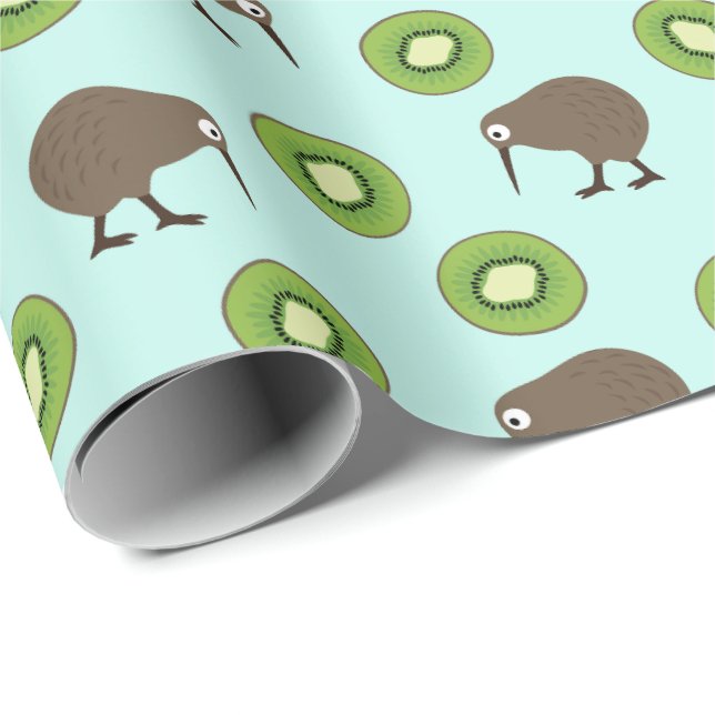 Kiwi Presentpapper (Rullad Hörn)