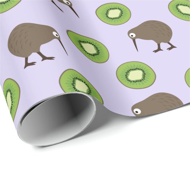 Kiwi Presentpapper (Rullad Hörn)