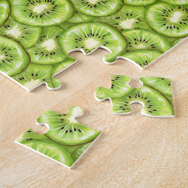 Kiwi Segce Mönster Pussel (Sidan)
