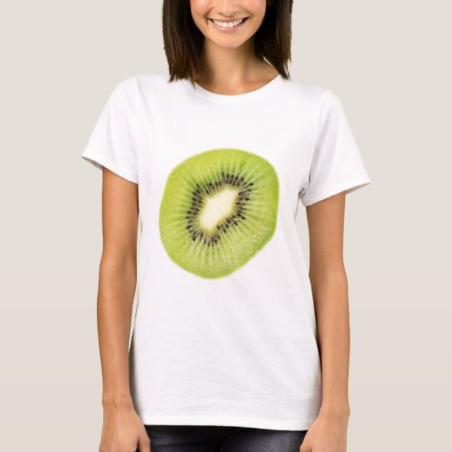 Kiwi-segmentmakro T Shirt (Framsida)