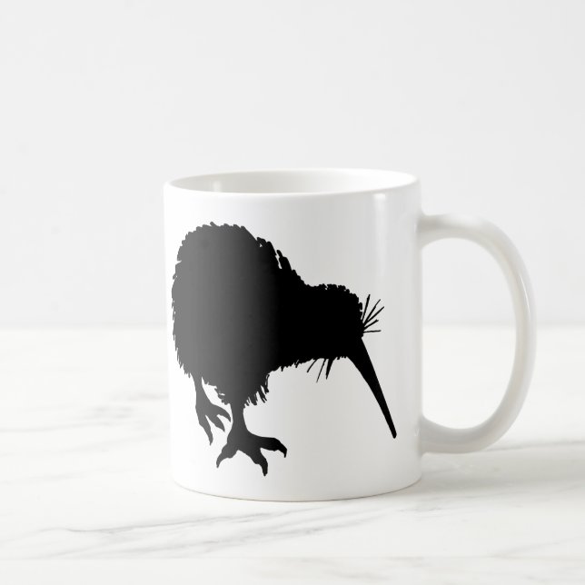 Kiwi Silhouette Kaffemugg (Höger)