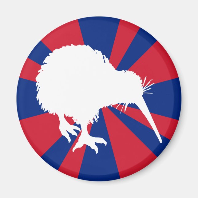Kiwi Silhouette Magnet (Framsidan)