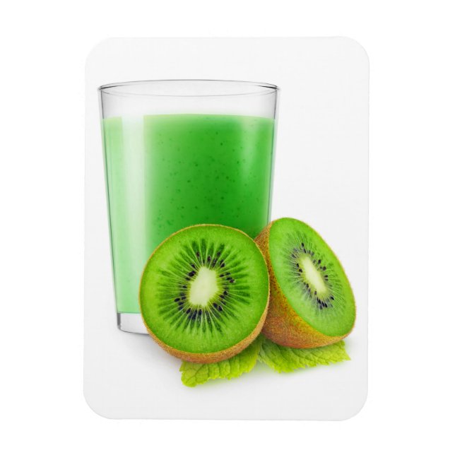 Kiwi smoothie magnet (Vertikal)