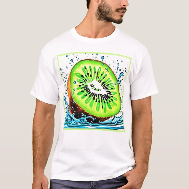 Kiwi Stänk av Freshness T Shirt (Framsida)