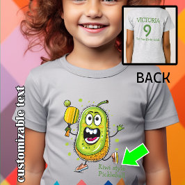 Kiwi stil Pickleball T Shirt