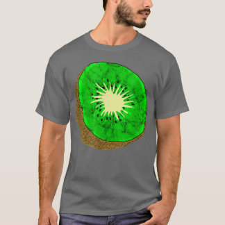 Kiwi Summer Tropical Sour Fruit Vegetarian Fruitar T Shirt