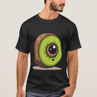 Kiwi-utomloppning – Frisk Rolig Fruktkonst T Shirt