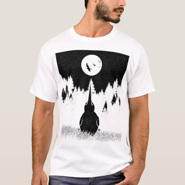 Kiwi vill flyga t shirt (Framsida)