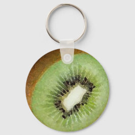 Kiwi Watercolor - Nyckelring