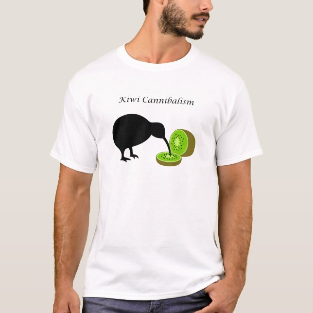 KiwiCannibalism T-shirt (Framsida)