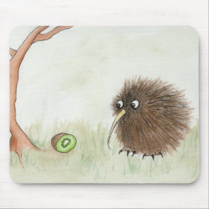 Kiwifågel & kiwi musmatta