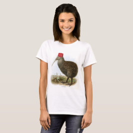 Kiwifågel som ha på sig Fez absurd vintage Tee Shirt