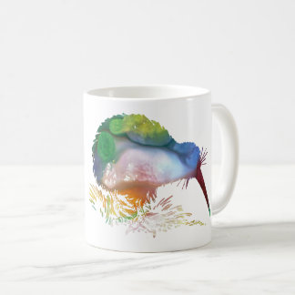Kiwifågelkonst Kaffemugg
