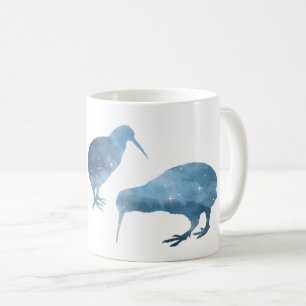 kiwifåglar kaffemugg