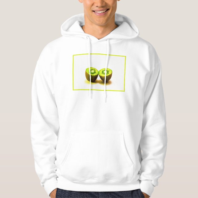 "Kiwifrukt" Cute Photo. Köp nu Hoodie (Framsida)