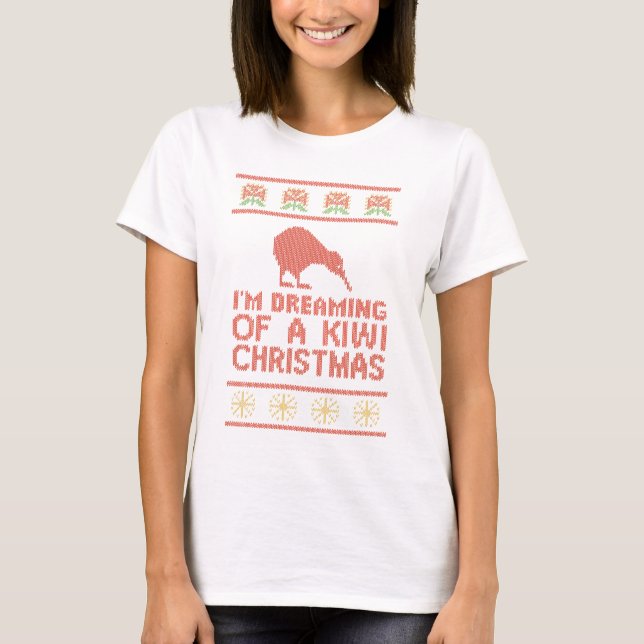 Kiwijulafton Tee Shirt (Framsida)
