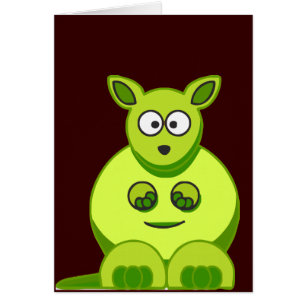 Kiwikänguru Hälsningskort