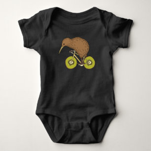 Kiwiridningcykel med Kiwihjul T-shirt