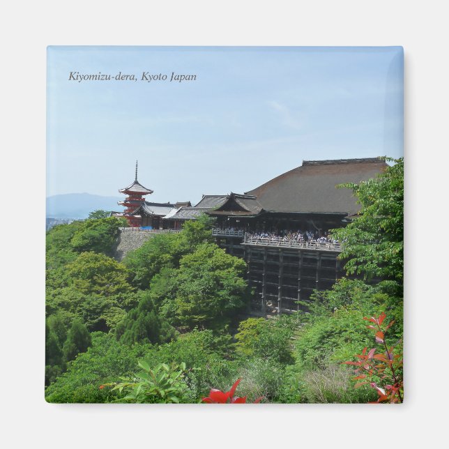 Kiyomizu-dera Kyoto Japan Magnet (Framsidan)