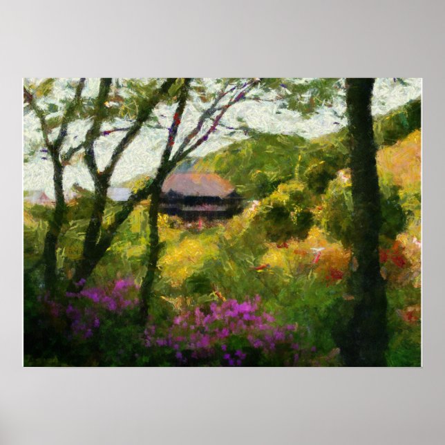Kiyomizu Temple II Poster (Framsidan)