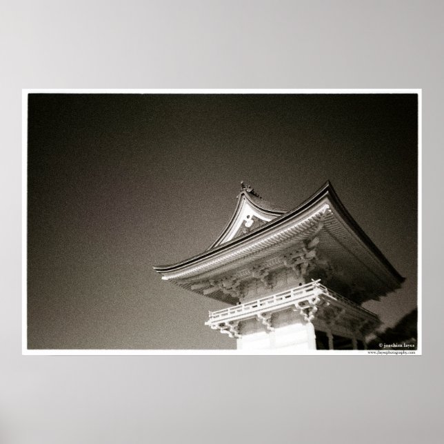 Kiyomizudera Temple Kyoto, Japan Poster (Framsidan)