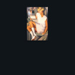 Kizette en Ro | Tamara de Lempicka | Canvastryck<br><div class="desc">Kizette en Ro är en 1926-målning av Tamara de Lempicka.</div>