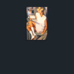 Kizette en Ro | Tamara de Lempicka | Canvastryck<br><div class="desc">Kizette en Ro är en 1926-målning av Tamara de Lempicka.</div>