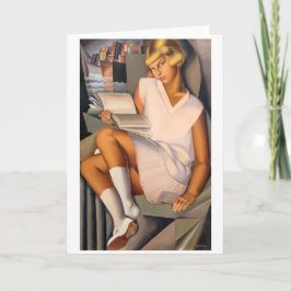 Kizette en Ro | Tamara de Lempicka | Kort