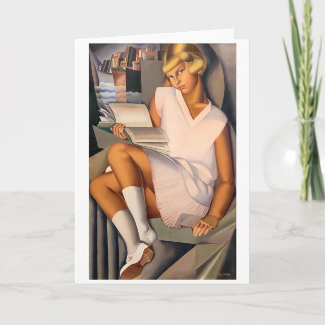 Kizette en Rose | Tamara de Lempicka | Kort (Framsida)