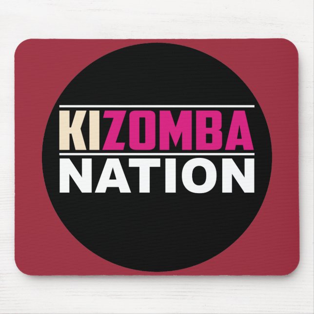Kizomba nation musmatta (Framsidan)