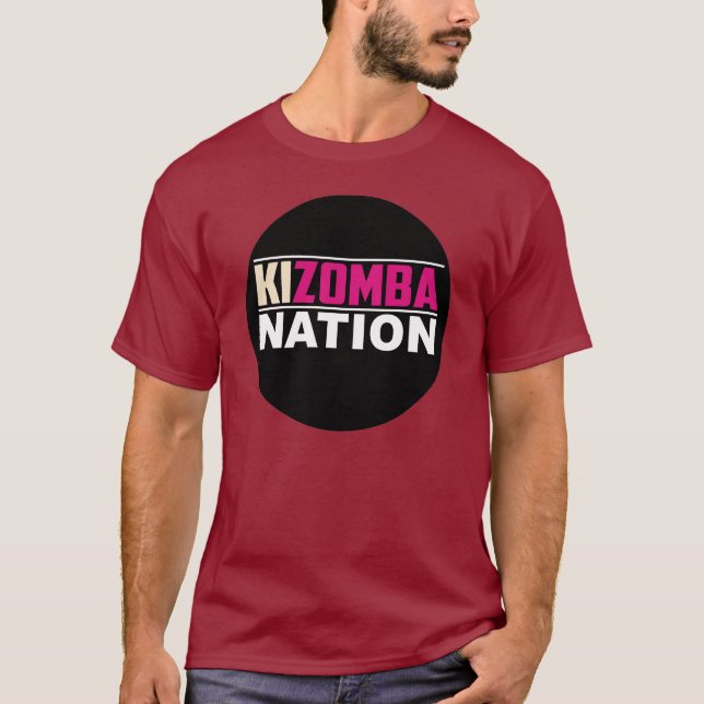 Kizomba nation t-shirt (Framsida)
